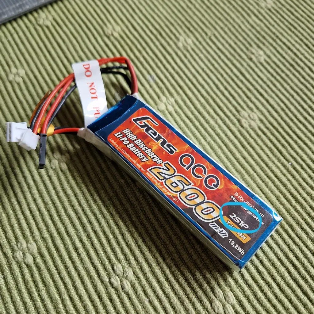 Antal celler i ett batteri kan se ut så här